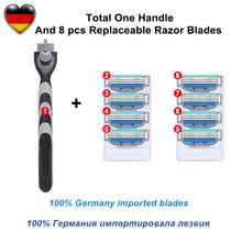 Men Shaving Razor Blade