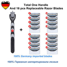 Men Shaving Razor Blade