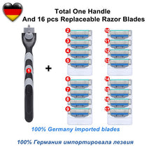 Men Shaving Razor Blade