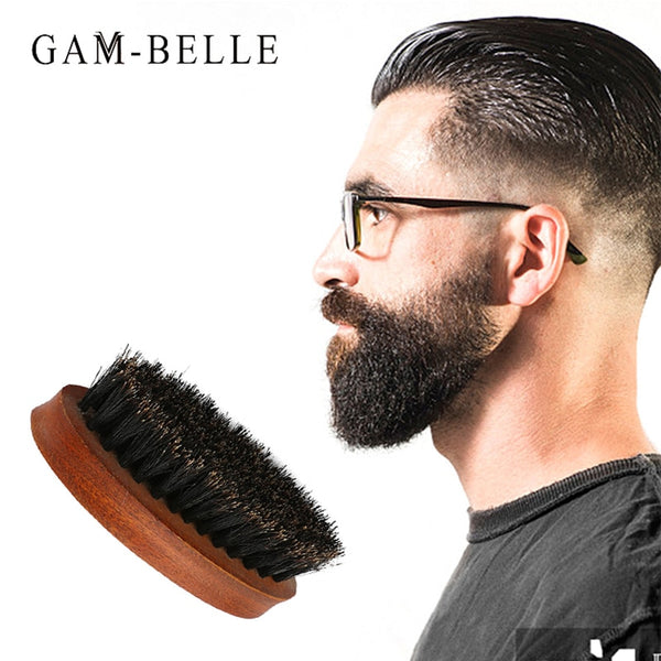 Natural Boar Bristle Beard Brush