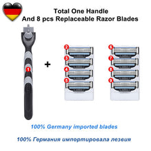 Men Shaving Razor Blade