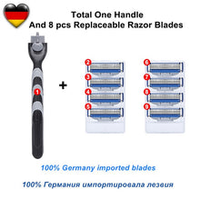 Men Shaving Razor Blade